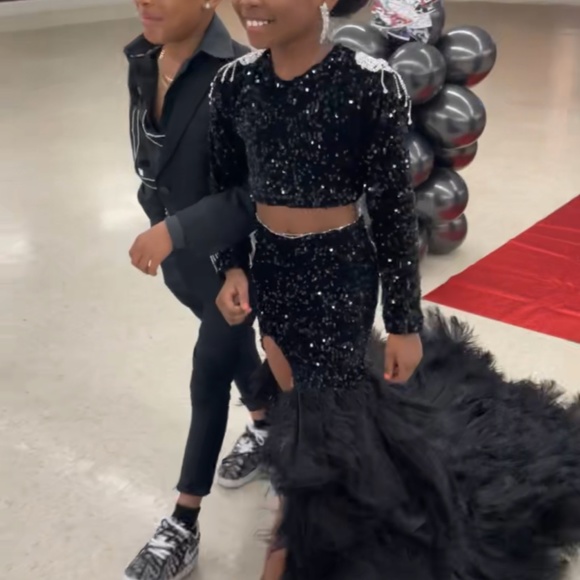 Little girl prom/pageant dress - Picture 4 of 5